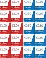 Collectemunten Blauw