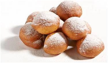Oliebollen zonder rozijnen per halve zak 4 stuks