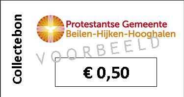 24 Collectebonnen a € 0,50