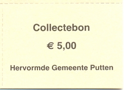 Collectebonnen € 5,00